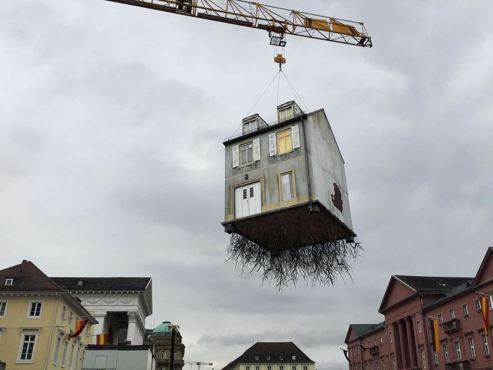 House Installation By Artist Leandro Erlich Artpeoplenet 